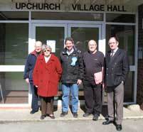 Tour visit to Upchurch